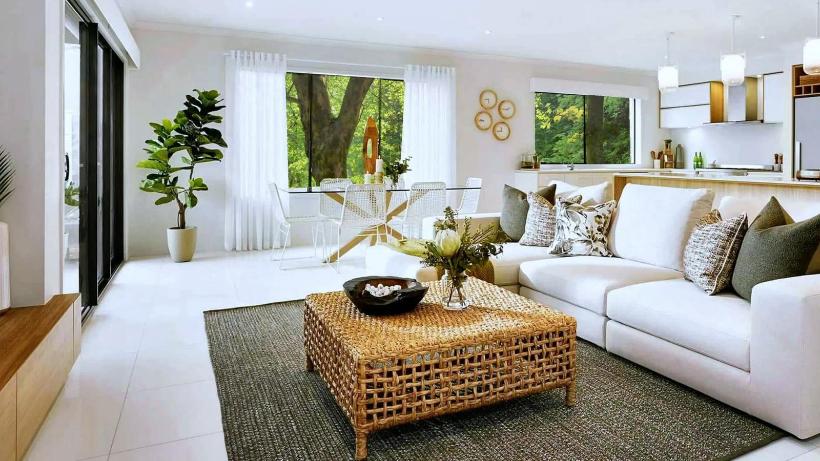 Small Family Homes with Cozy and Trendy Interiors