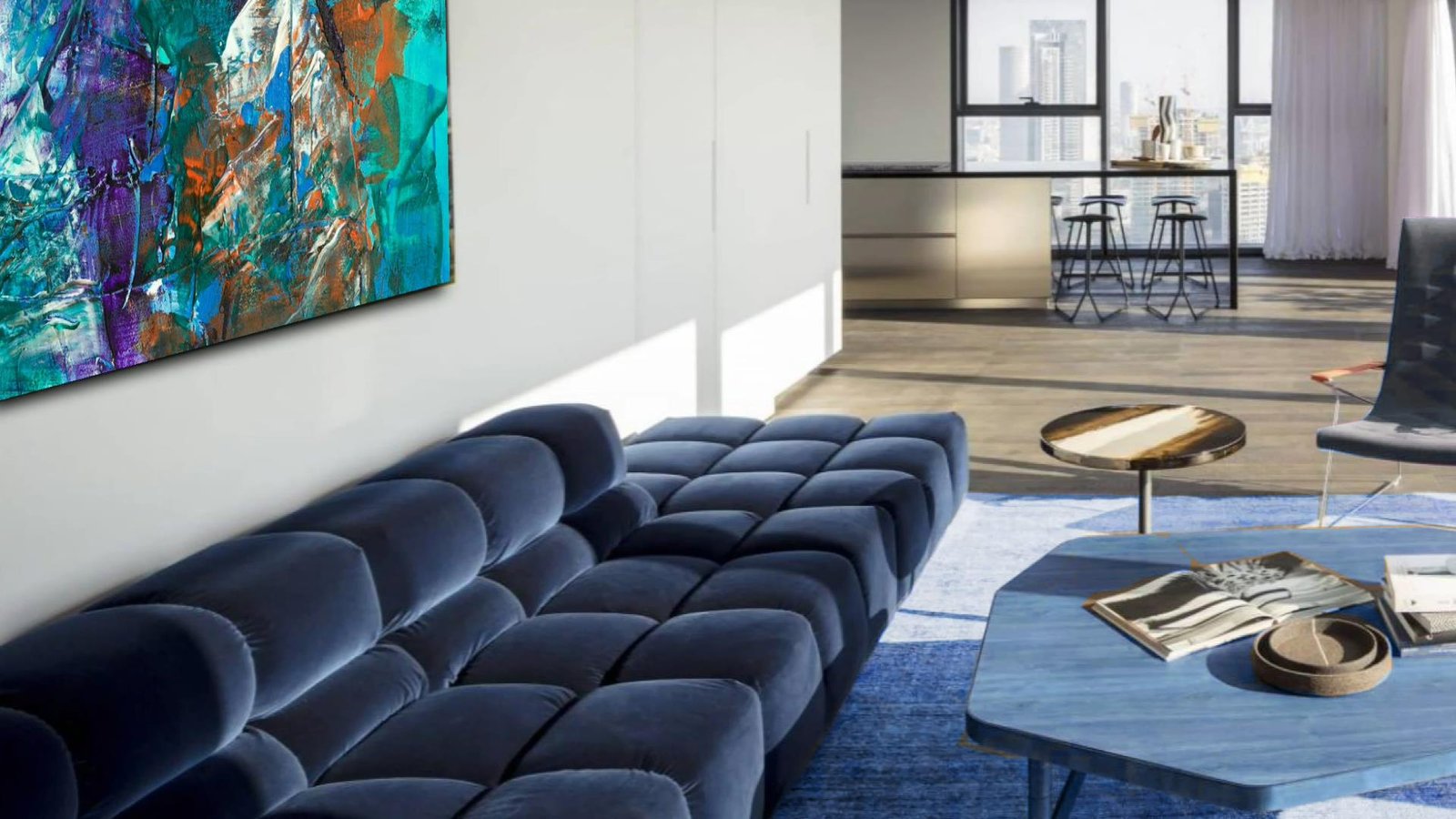 Blue and White Interiors Decorating with Colors 👍😀