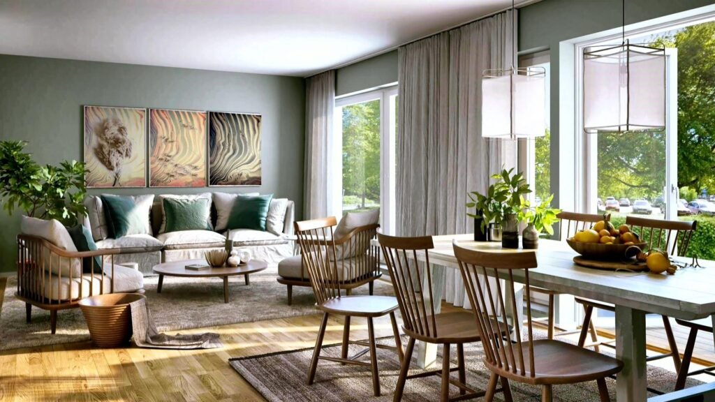 Small, Combined LivingDining Room Design Ideas 👍😀