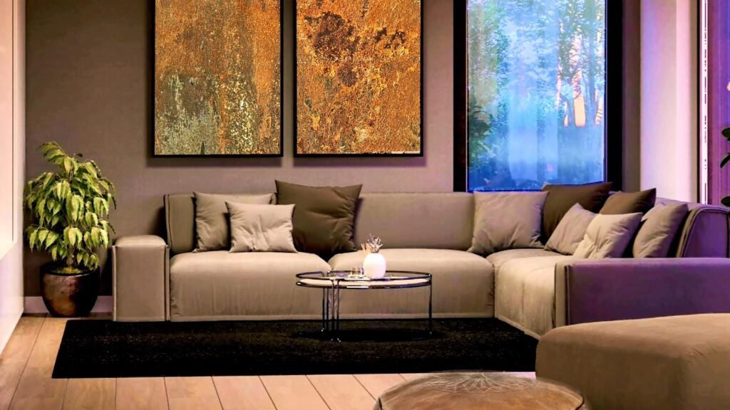 Dramatic living room designs that make a moody statement 👍