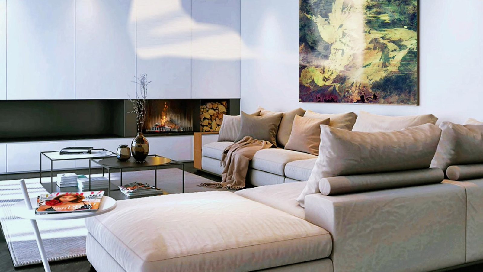 Fireplace Ideas for Cozy and Chic Living Rooms 👍😀
