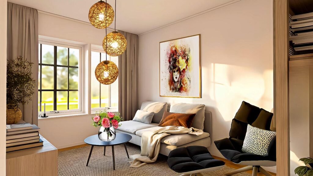 Small Dream Family Homes with 'Happy Interiors'