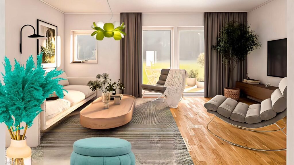 Small Dream Family Homes with 'Happy Interiors'